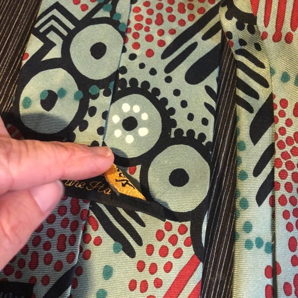 Marek Pure Italian silk tie - Picture 3 of 4